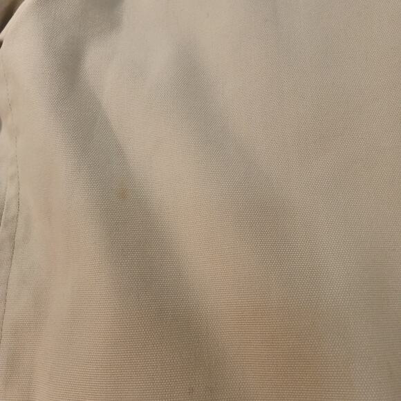 London Fog 44L Vintage Maincoat Jacket Removable Lined Trench Coat Beige - Picture 7 of 7